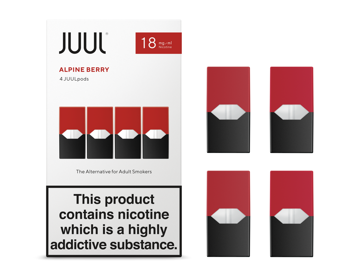 Juul | Alpine Berry UK 1,8%