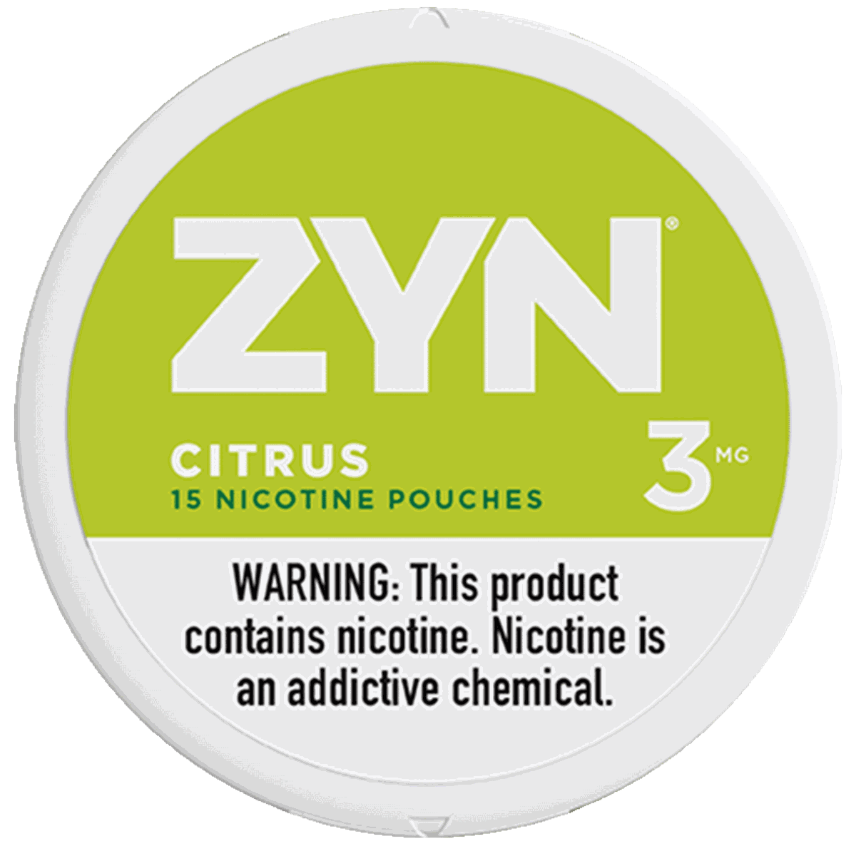 ZYN citrus 3% pouche snus