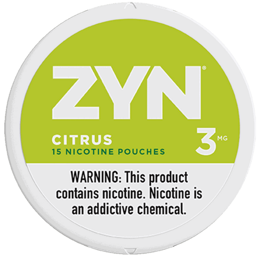 ZYN citrus 3% pouche snus