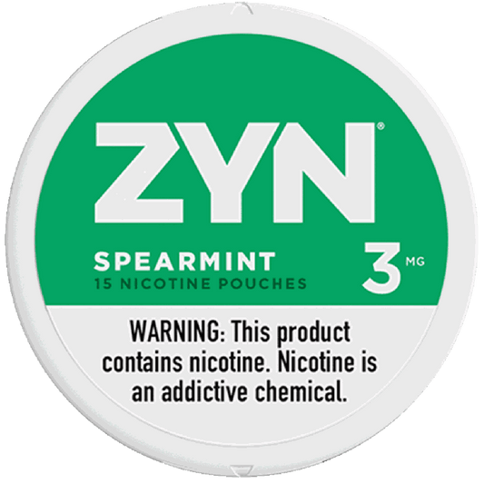 ZYN spearmint 3% pouche snus