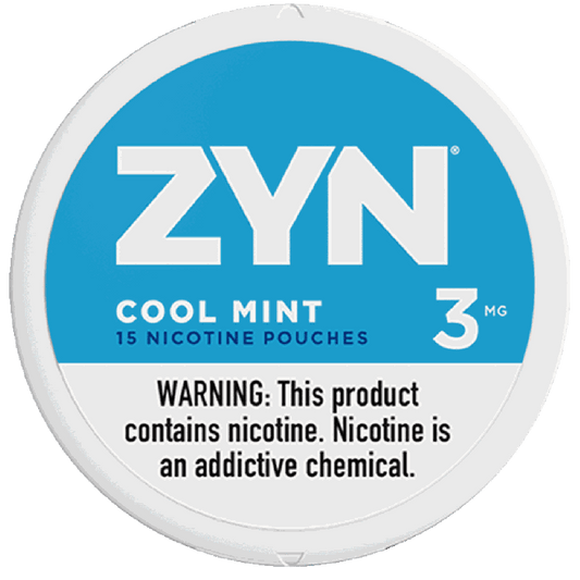 ZYN Cool mint 3% pouche snus
